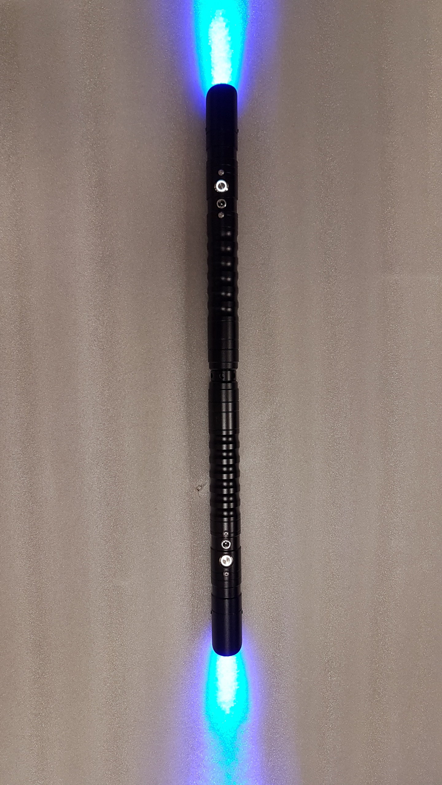 202cm Metal Double blade Saber Staff 11 Colour 3 Sound Fonts