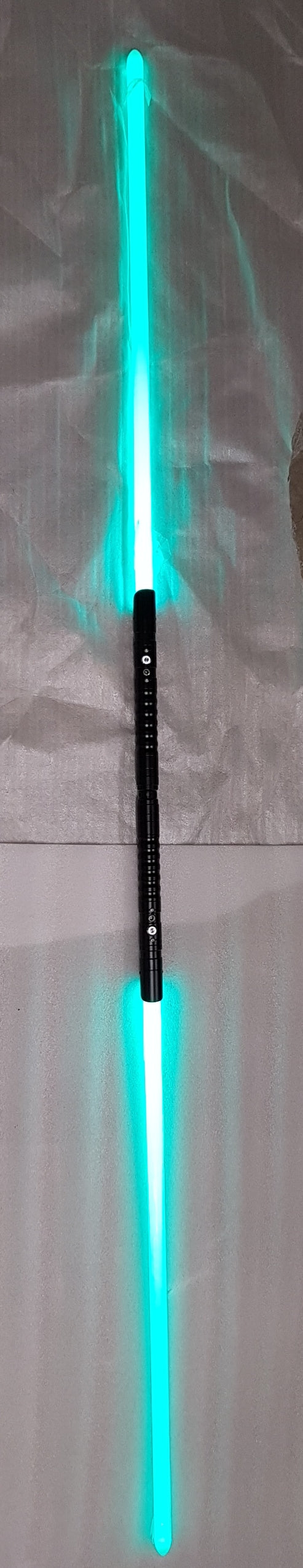 202cm Metal Double blade Saber Staff 11 Colour 3 Sound Fonts