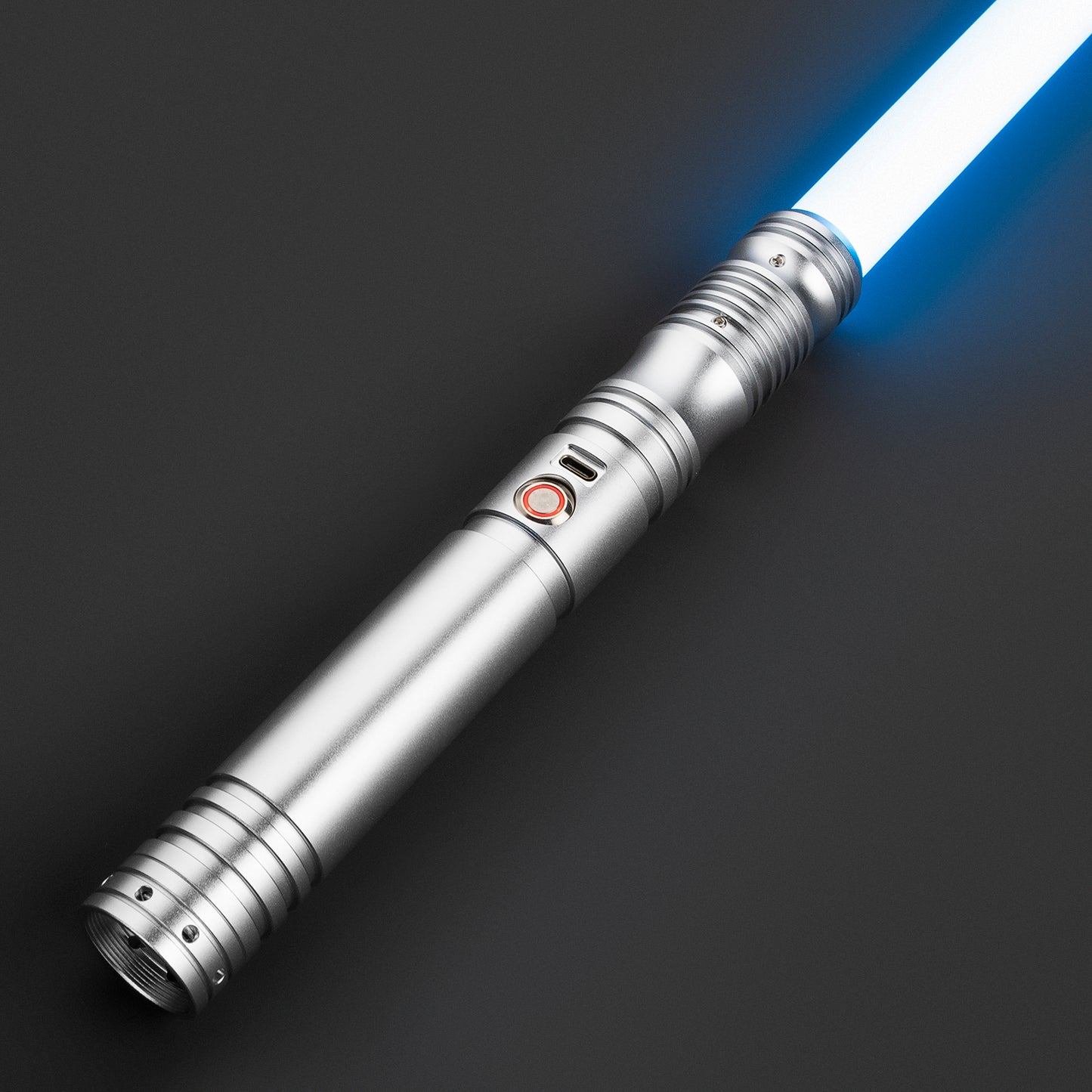Staccato Mk II Smooth Swing - Metal Saber Heavy Duty Sabre RGB Colours LED 9 Sound Fonts 112cm