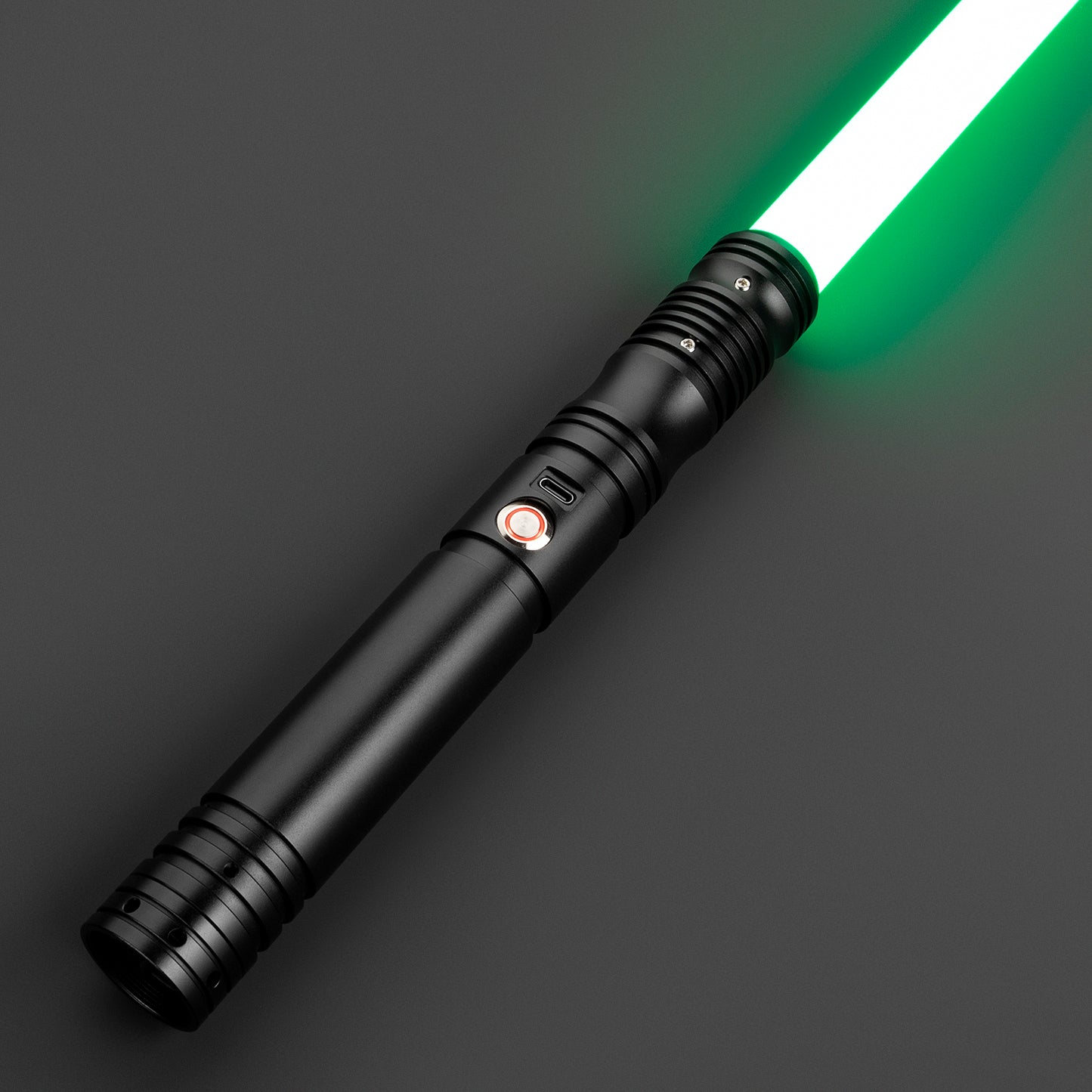 Staccato Mk II Smooth Swing - Metal Saber Heavy Duty Sabre RGB Colours LED 9 Sound Fonts 112cm