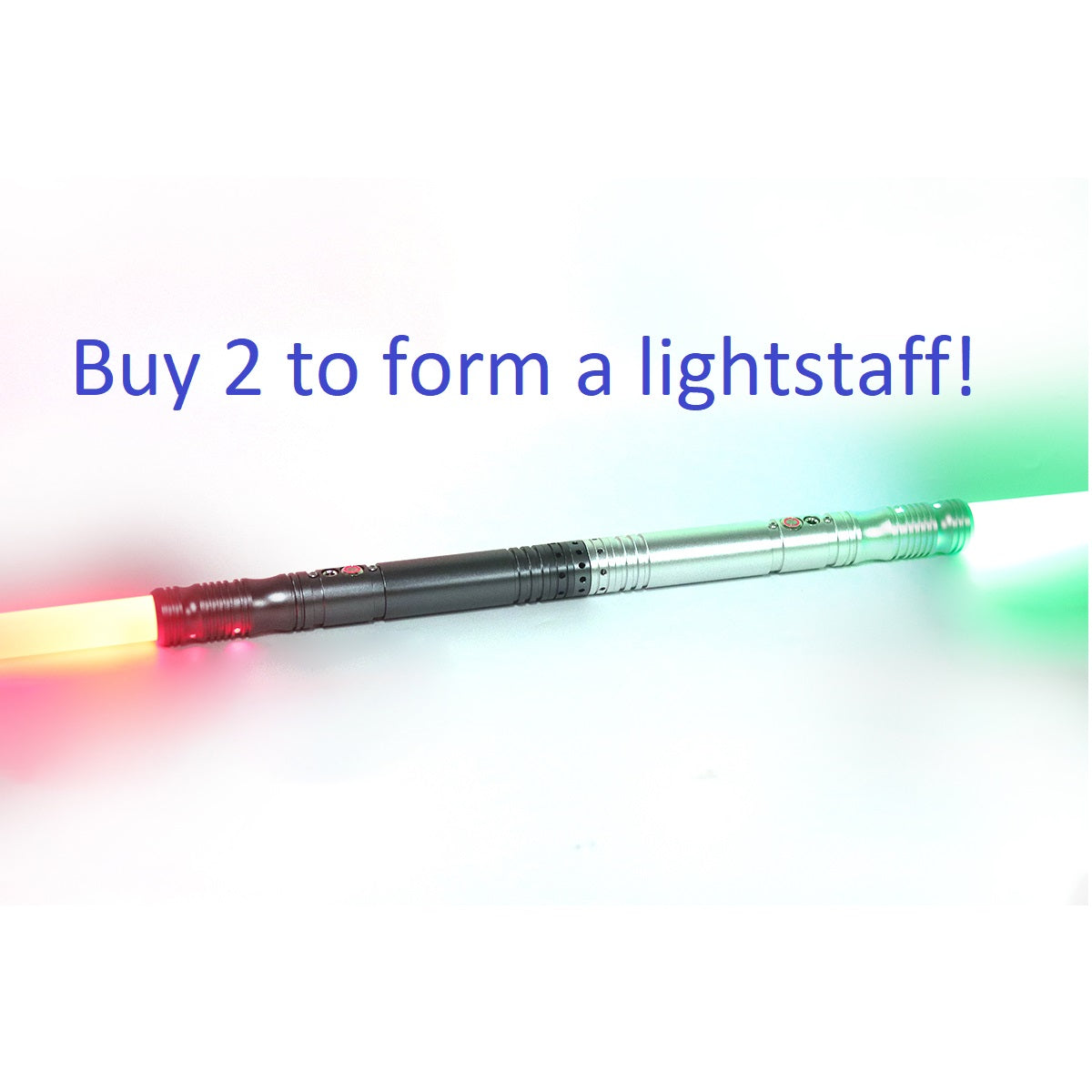 Staccato Mk II Metal Saber XRGB V3 Base lit Bluetooth - 16 Sound Fonts 112cm