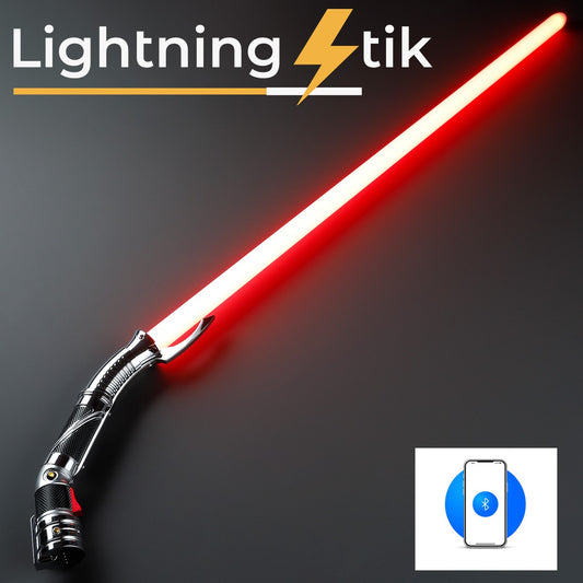 Realistic CD1 Metal Saber 116cm Neo LED-pixel 34 Sound Fonts Motion Control