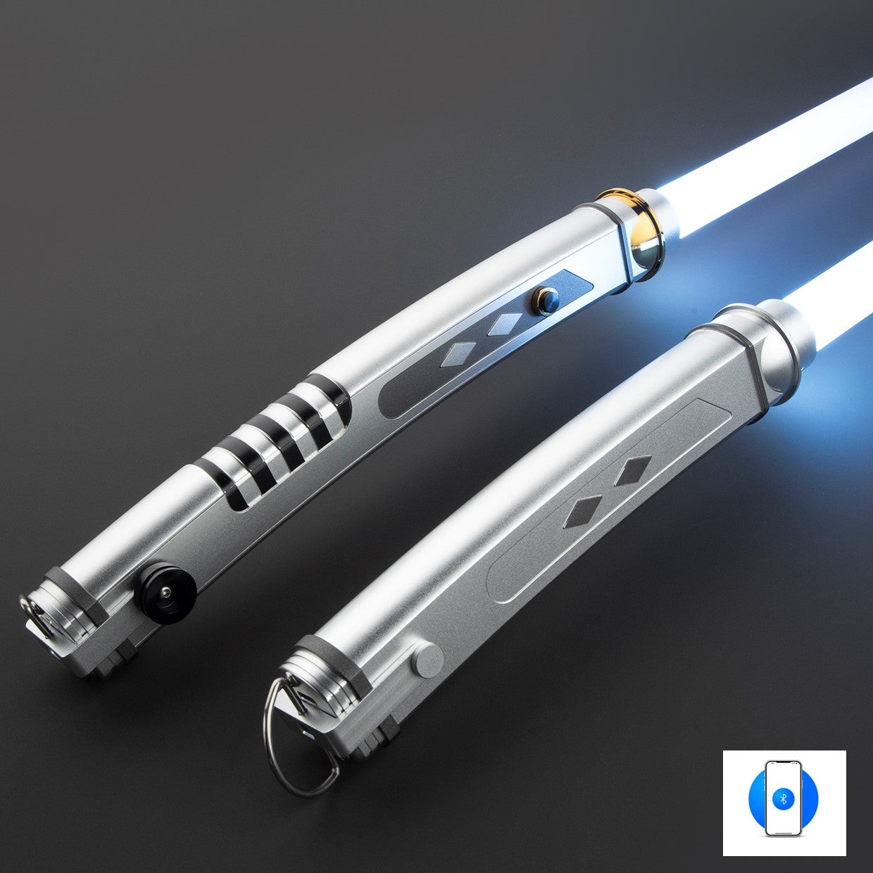 AT-1 Metal Saber XRGB V3 Base lit Bluetooth - 16 Sound Fonts (set of 2)