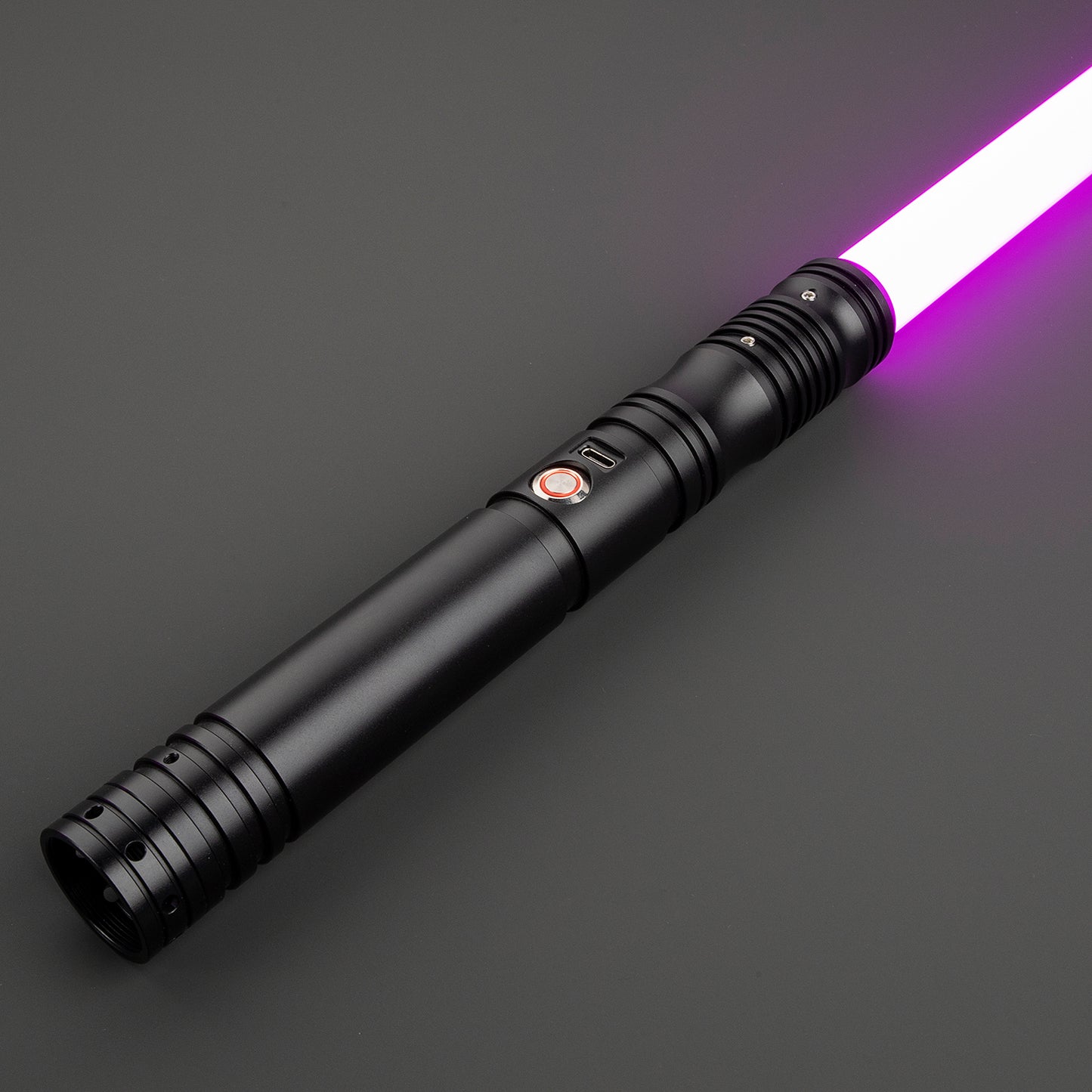Staccato Mk II Smooth Swing - Metal Saber Heavy Duty Sabre RGB Colours LED 9 Sound Fonts 112cm