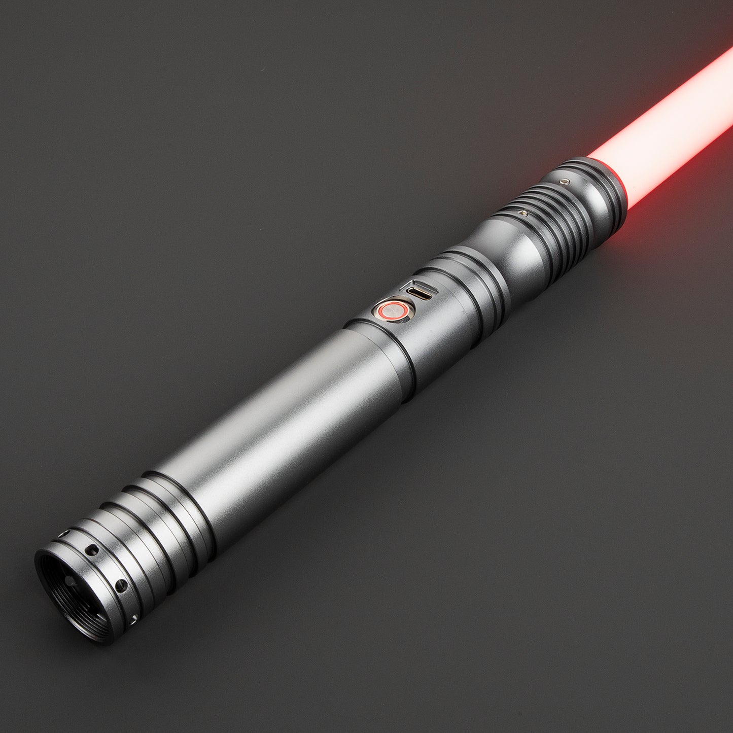 Staccato Mk II Smooth Swing - Metal Saber Heavy Duty Sabre RGB Colours LED 9 Sound Fonts 112cm