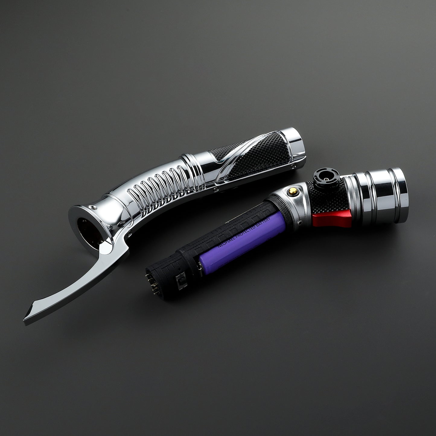 Realistic CD1 Metal Saber 116cm Neo LED-pixel 34 Sound Fonts Motion Control
