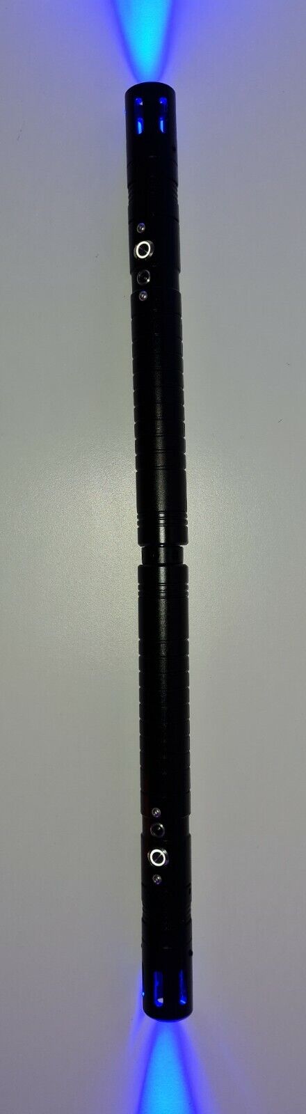 Lightning Ball - 202cm Metal Double blade Saber Staff 11 Colour 3 Sound Fonts