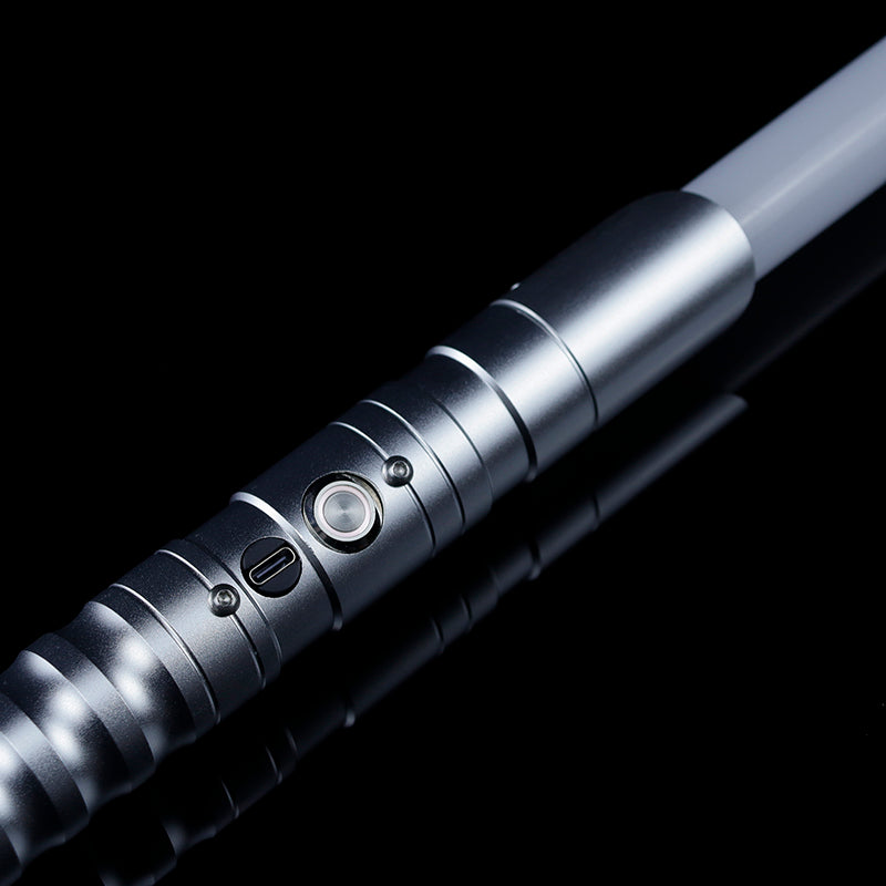 Staccato Stik LED Pixel - 100cm Metal Saber Heavy Duty Blade DIY Custom Sound Fonts