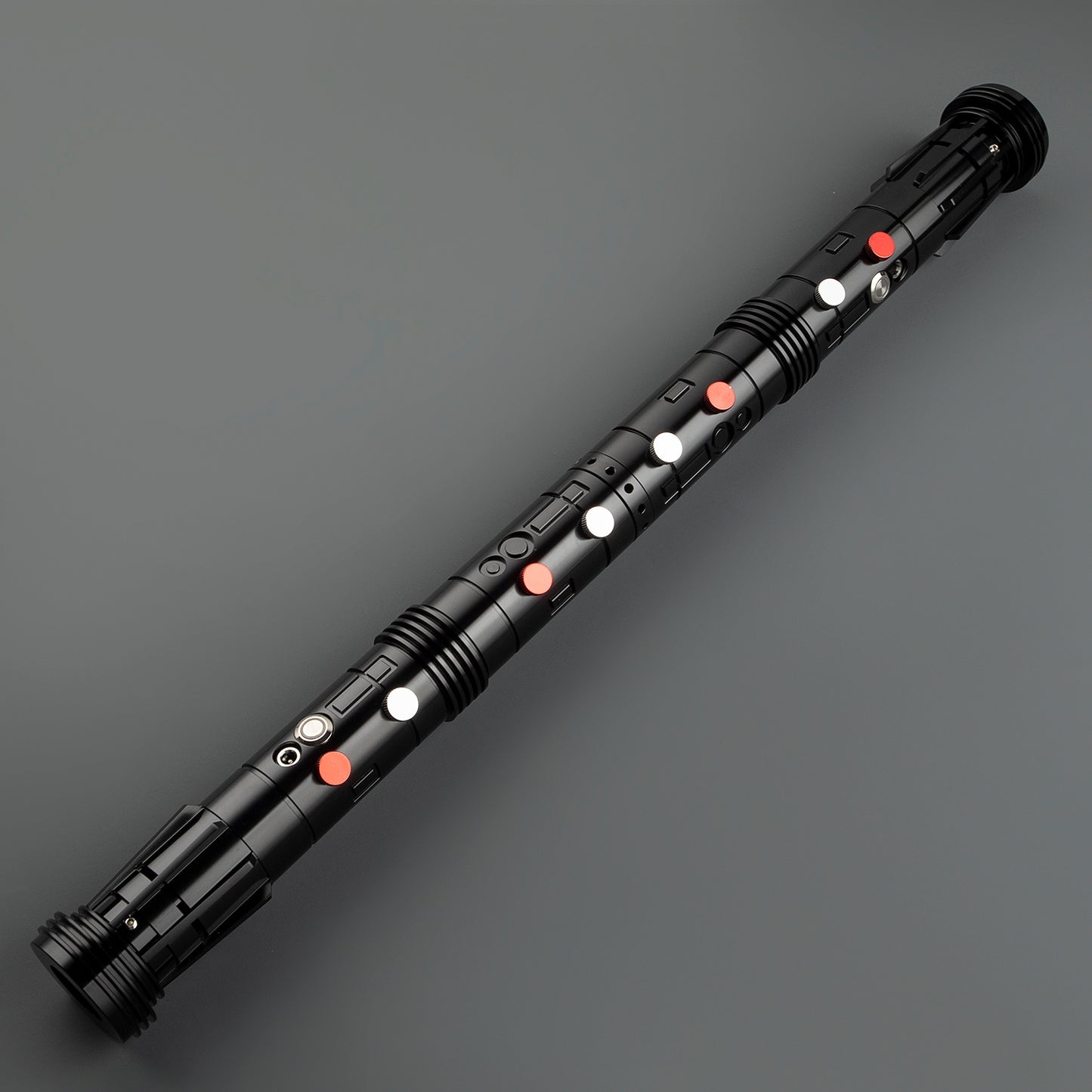 Realistic Metal Saber Neo LED-Pixel Bluetooth Double Blade Staff Saber - 34 Sound Fonts