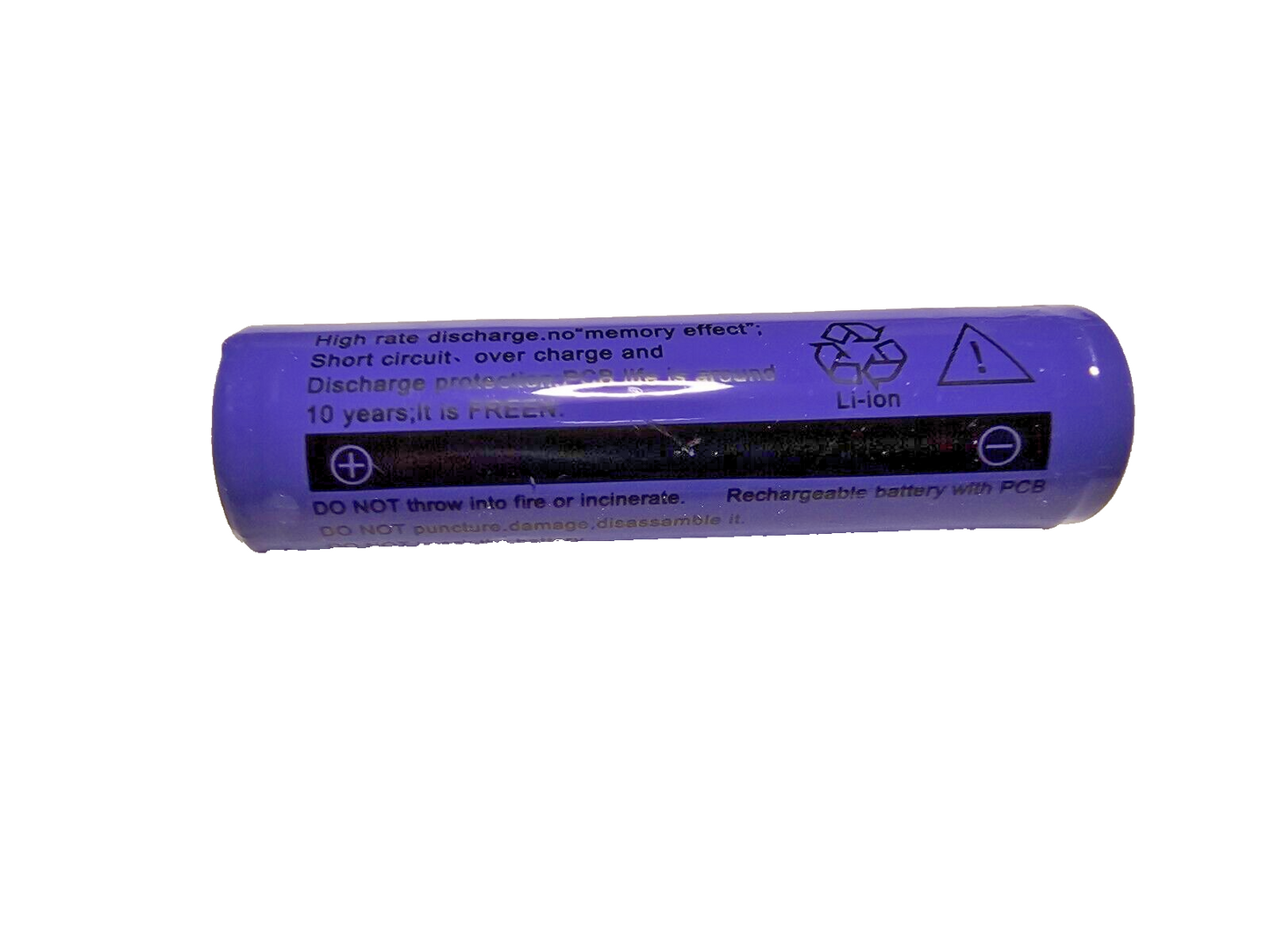 Battery Li Ion Rechargeable 3600mAh 10A for Neo LED Pixel Sabers