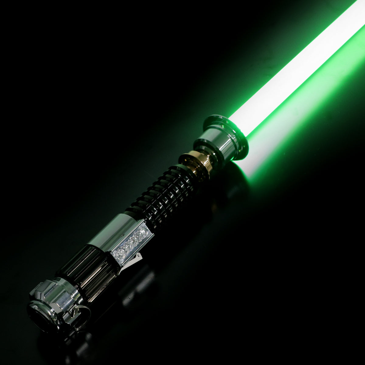 Realistic OBW1 Metal Saber 114cm Neo LED-pixel 34 Sound Fonts Motion Control