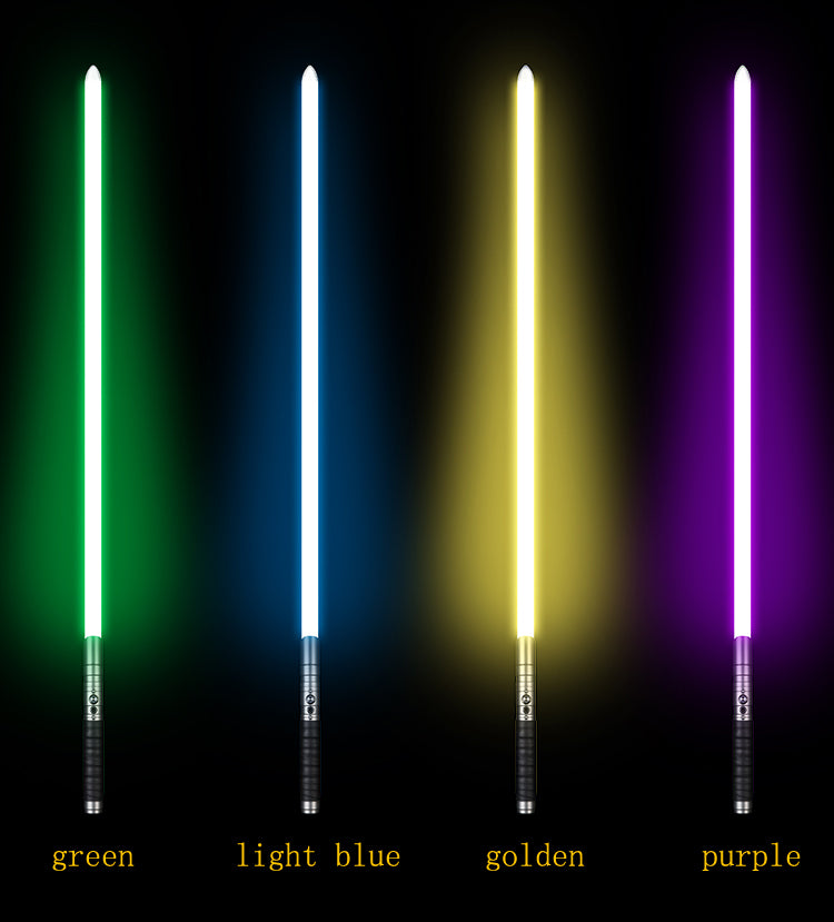 Staccato Stik  - 100cm Metal Saber Heavy Duty Blade 11 Colours 3 Sound Fonts