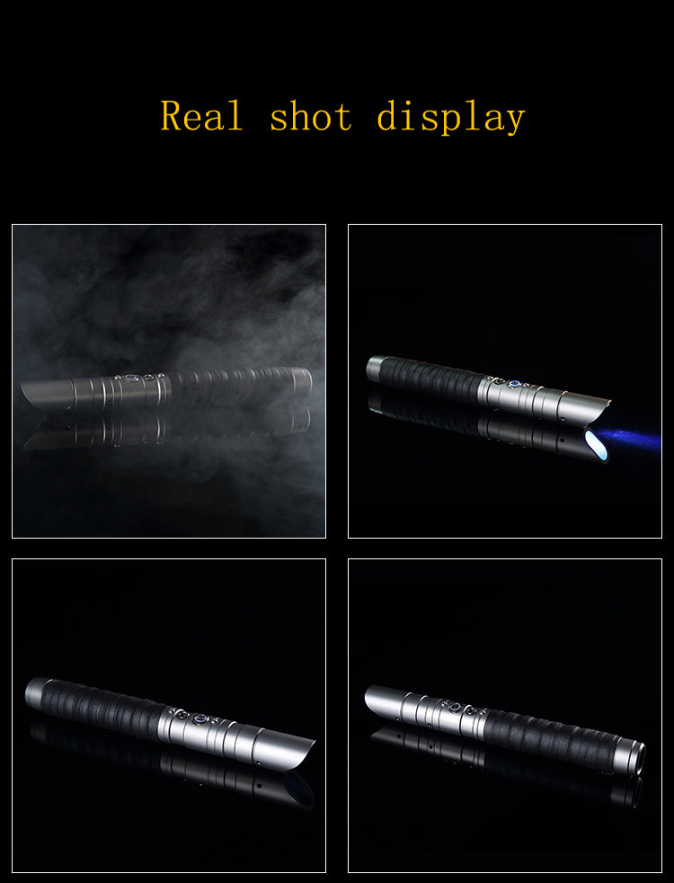 Staccato Stik  - 100cm Metal Saber Heavy Duty Blade 11 Colours 3 Sound Fonts