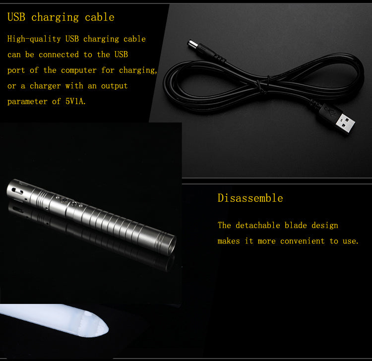 Lightning Ball - 100cm Metal Saber Heavy Duty Blade 11 Colours 3 Sound Fonts