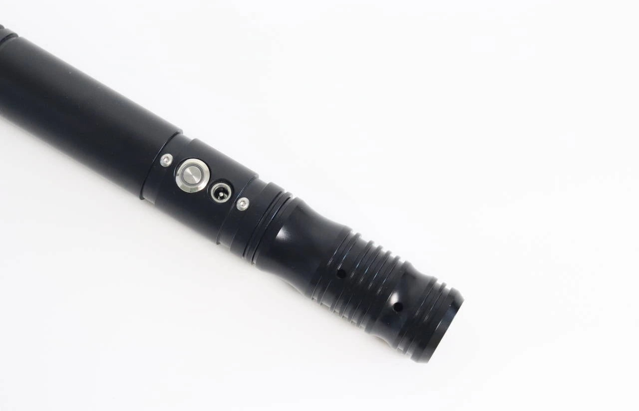 Staccato Mk II Smooth Swing - Metal Saber Heavy Duty Sabre RGB Colours LED 9 Sound Fonts 112cm