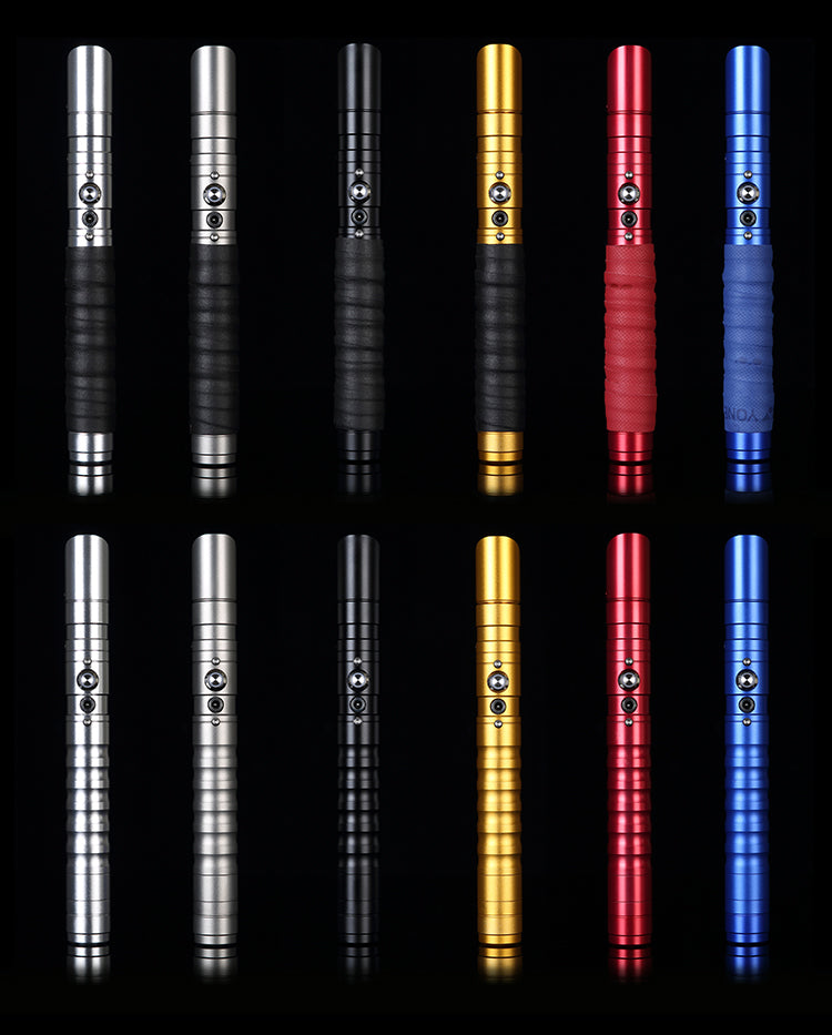 Staccato Stik Motion Activation - 100cm Metal Saber Heavy Duty Blade 19 Colours 10 Sound Fonts