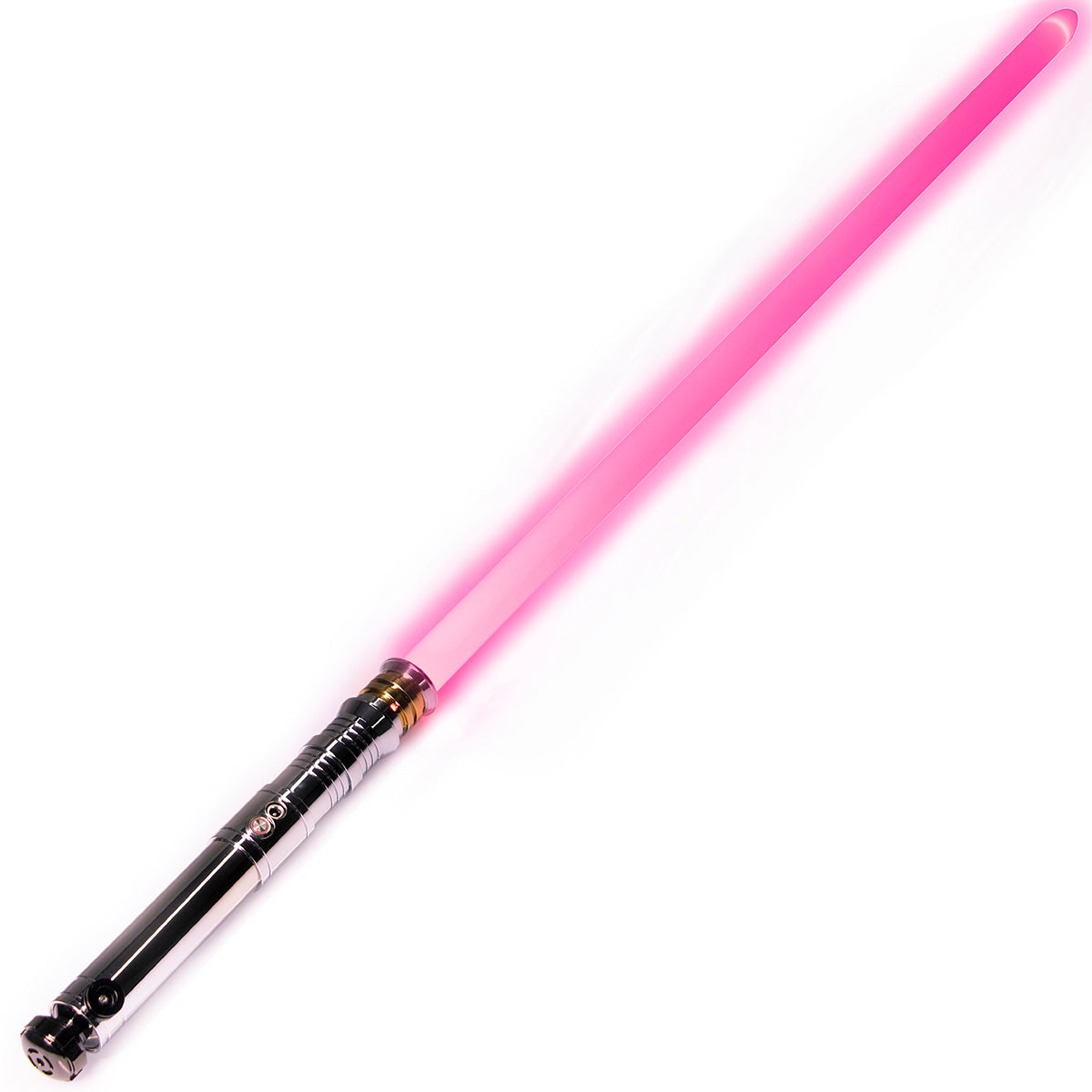 Realistic Metal Saber 114cm Base-lit or Neo LED-pixel 21 Sound Fonts Smooth Swing