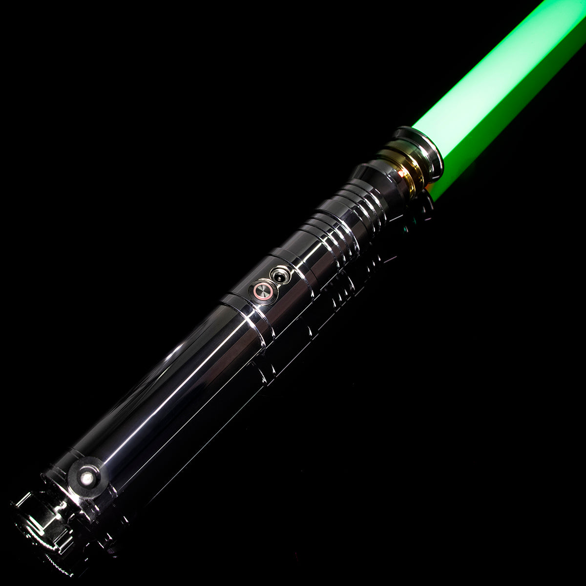 Realistic Metal Saber 114cm Base-lit or Neo LED-pixel 21 Sound Fonts Smooth Swing