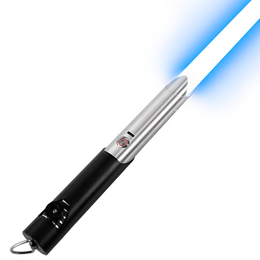 Lightning Striker Mk II Smooth Swing - 112.5 cm Metal Saber Heavy Duty Sabre RGB Colours LED 9 Sound Fonts