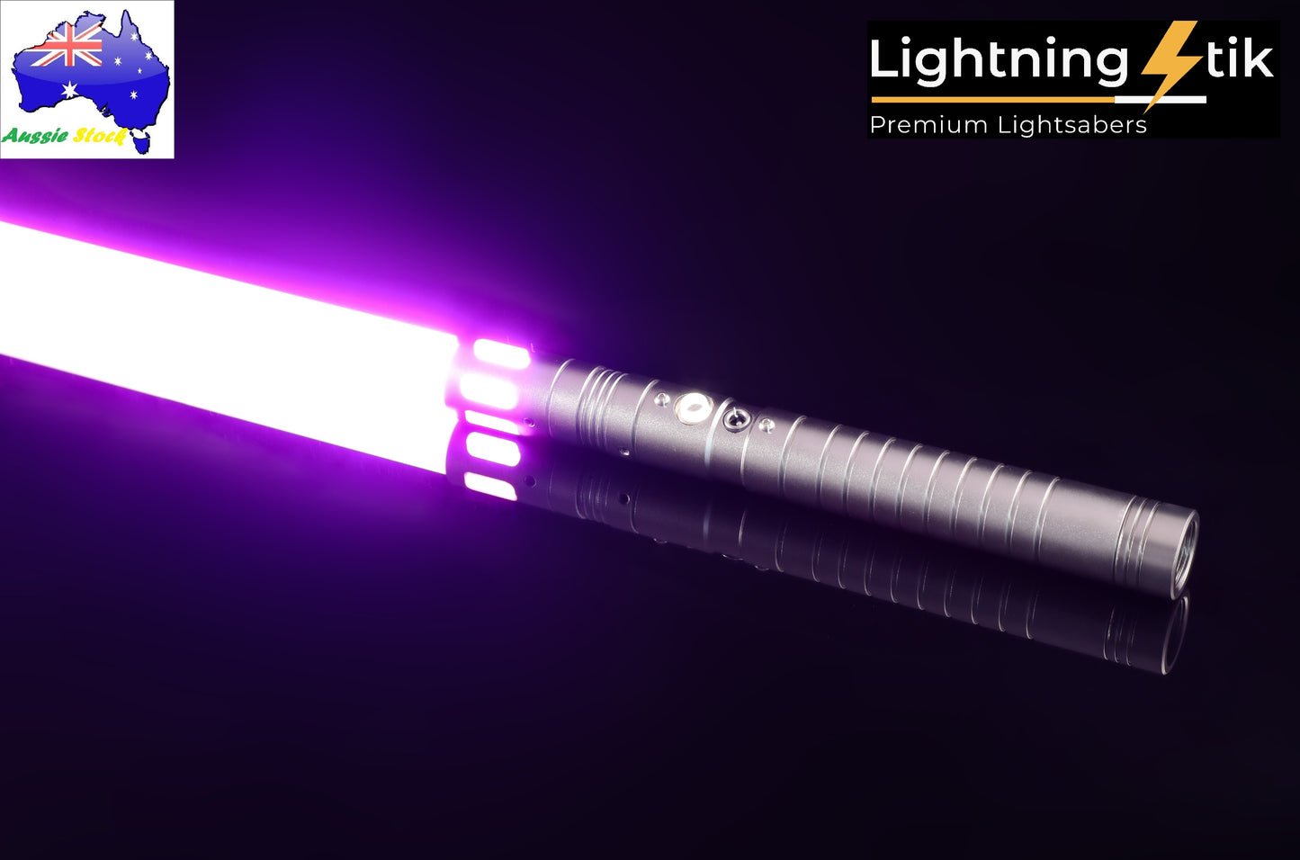 Lightning Ball - 100cm Metal Saber Heavy Duty Blade 11 Colours 3 Sound Fonts