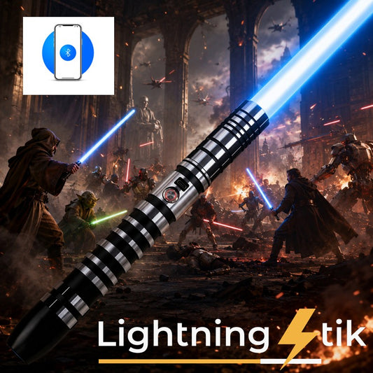 Superbolt Mk II - 115cm Metal Saber Heavy Duty Sabre Infinite Colours 16 Sound Fonts XRGB V3