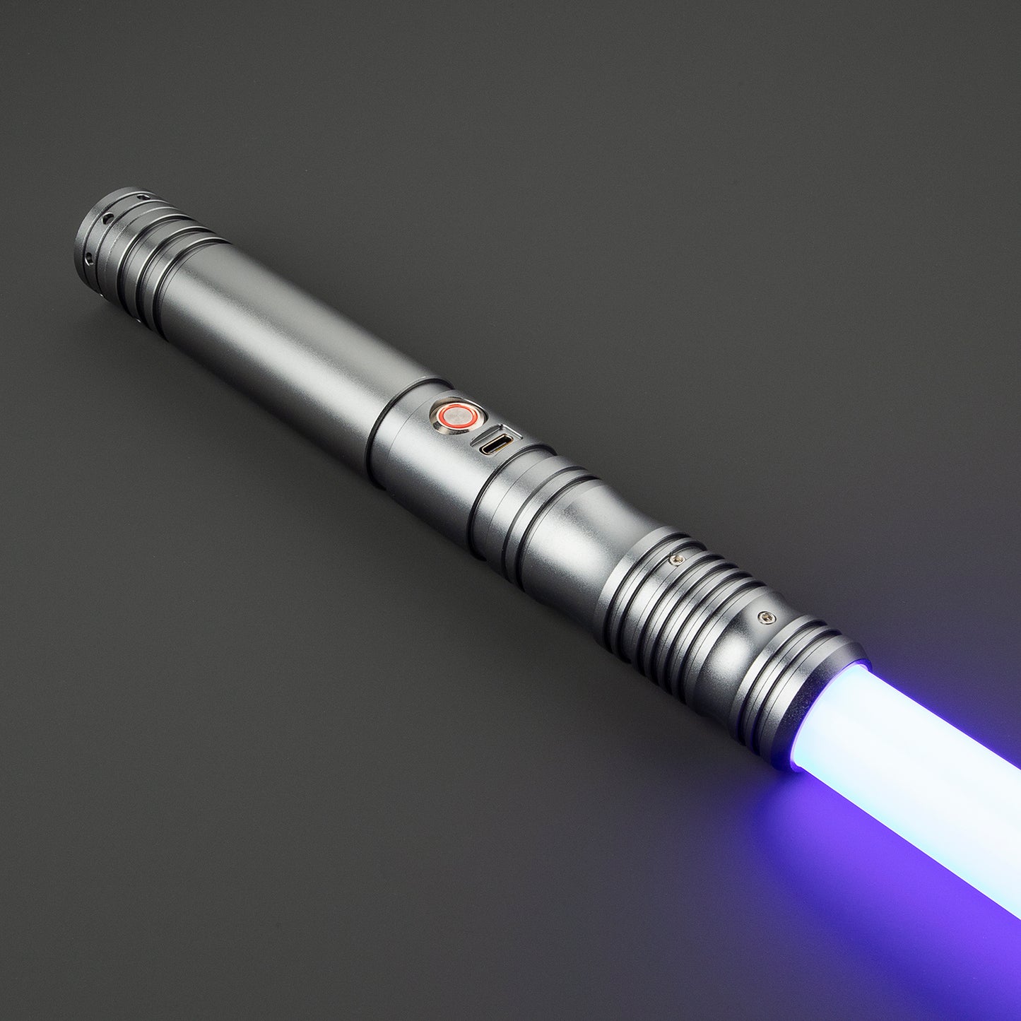 Staccato Mk II Smooth Swing - Metal Saber Heavy Duty Sabre RGB Colours LED 9 Sound Fonts 112cm