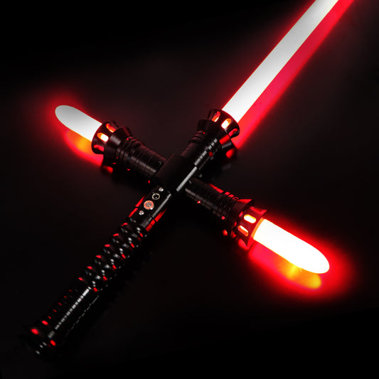 Sparky Cross - Metal Saber Cross Guard Heavy Duty Red Blade 5 Sound Fonts