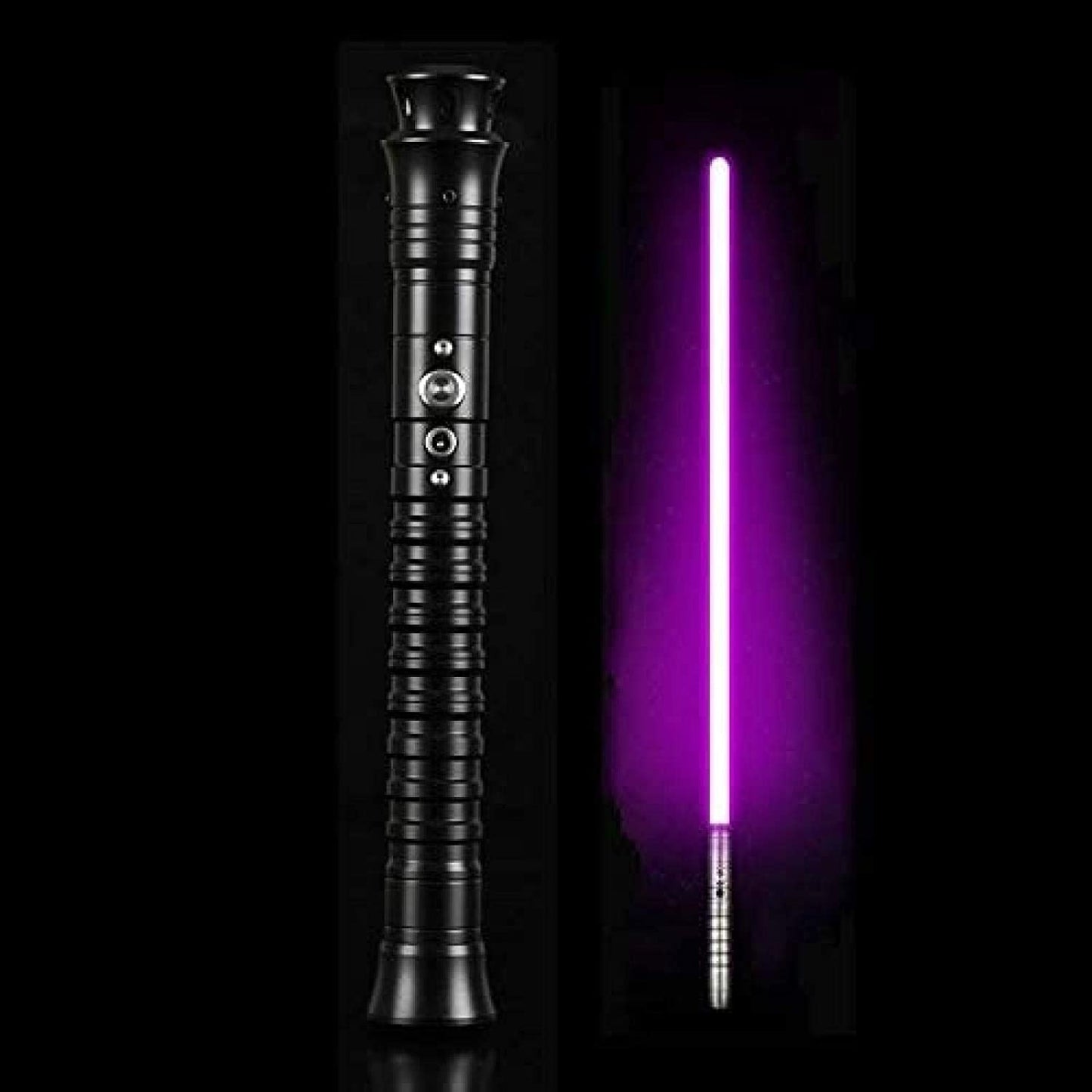 Lightning Spark - 112cm Metal Saber Heavy Duty RGB Colours LED 9 Sound Fonts