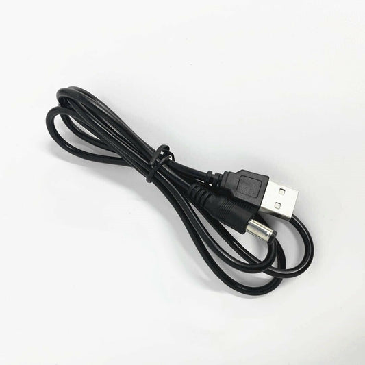 USB to Barrel Jack Plug Charging Cable Line for Lightning Stik Sabers Universal Cable 5V1A